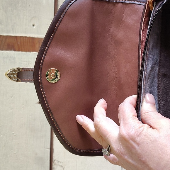 Genuine Leather Multicolor Woven Women's Crossbody Bag - Picture 8 of 9